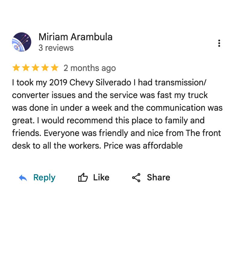 review 6 affordable car care and transmissions